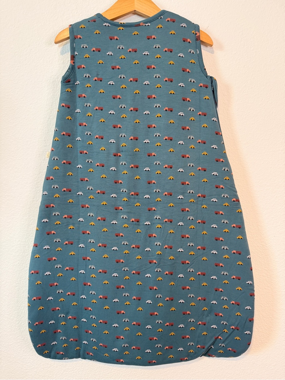 Gunamuna Bamboo Sleep Sack 2.5 TOG Cars Sold Out Rare Print 3-9M WonderZip NWOT - Picture 3 of 4